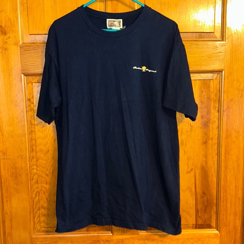 Robert August Surfboard Men’s Short Sleeve Shirt Size Lg-EUC